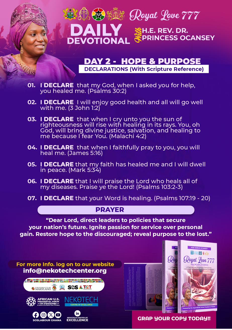 Day 2 — Hope & Purpose