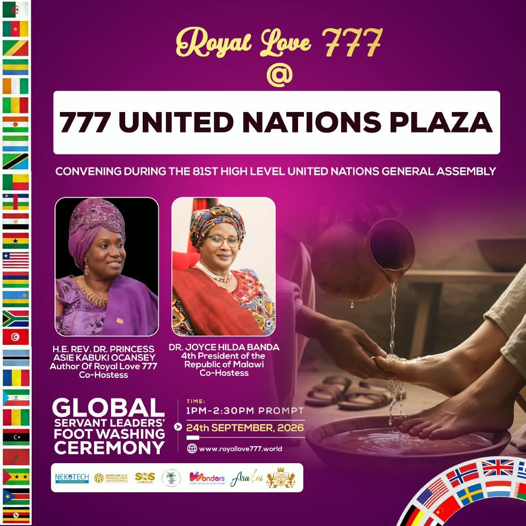 Global Servant Leaders' Foot-Washing Ceremony